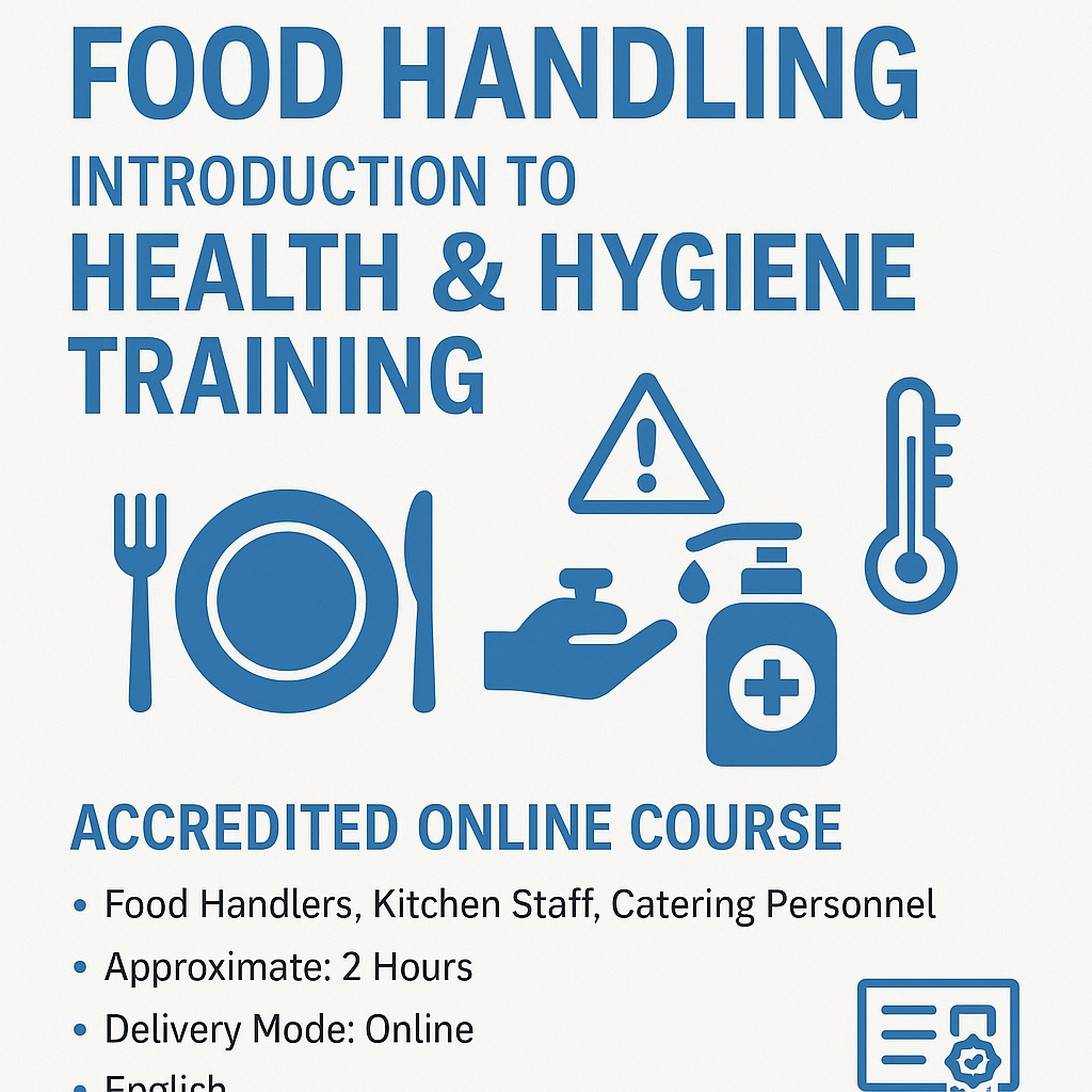 Food Handling – Introduction to Health & Hygiene (Maritime) Training